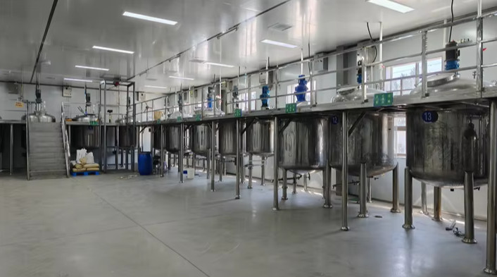 Beijing Junjing Hotel Products Co., Ltd. ligne de production en usine