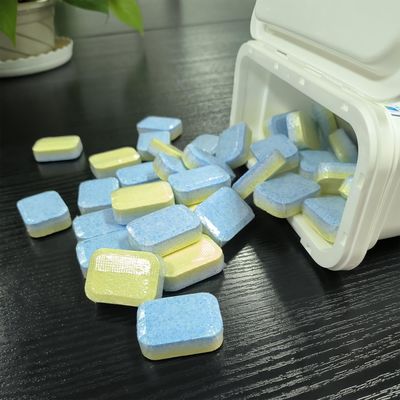 Tablettes jetables pour lave-vaisselle de cuisine pour éliminer les taches d'huile fortes et les débarrasser facilement