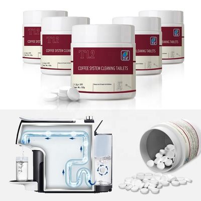 Contenu en ingrédients actifs supérieur à 80% Tablettes de nettoyage pour machine à café 1,2 g 100 pcs Allemagne