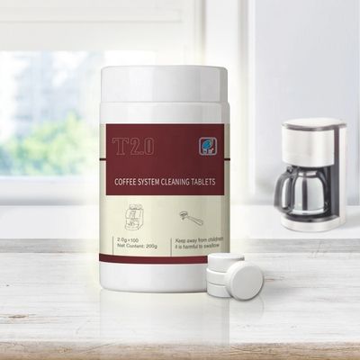 Tablettes de nettoyage pour les machines à café Système de lavage du lait Fonction de détergent Poudre propre