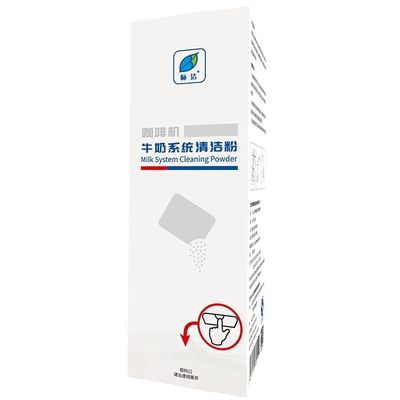 Décontamination Machine de nettoyage du lait de café poudre solide et nettoyant écologique