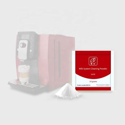 80% à 90% de teneur en ingrédients actifs Poudre de nettoyage pour machine à café