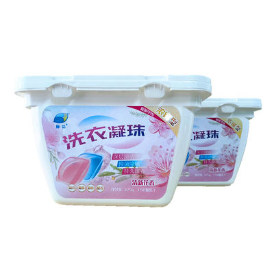 3 en 1 capsules de lavage capsules sensibles à la peau pour le lavage détergent de nettoyage