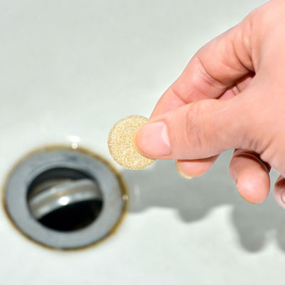 Comprimé effervescent à haute mousse pour le nettoyage sans tracas