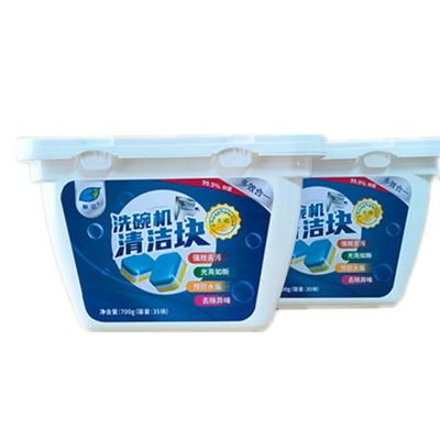Tablettes de lavage de vaisselle solides anti-dépôt pour un nettoyage plus efficace