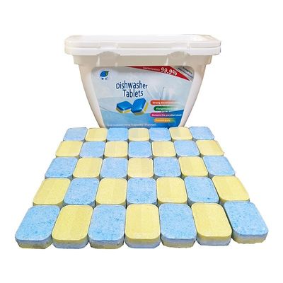 Détergent pour lave-vaisselle 3 en 1 pour rinçage concentré et nettoyage par effervescence