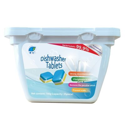 LOGO/OEM/ODM D Pods Détergent solide lave-vaisselle nettoyant comprimés pour le nettoyage concentré
