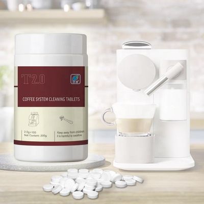 Machine à café automatique en bouteille avec comprimé de nettoyage blanc abordable et efficace