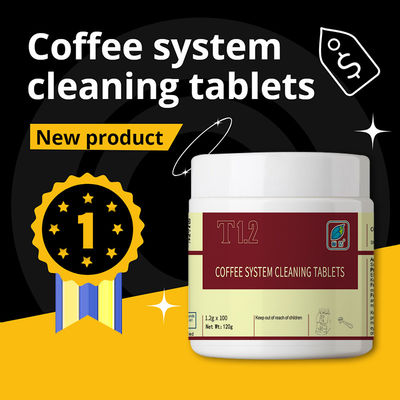 1gx100pcs Fonctionnel pleinement automatique Espresso agent de désinfection du café pour le nettoyage en profondeur