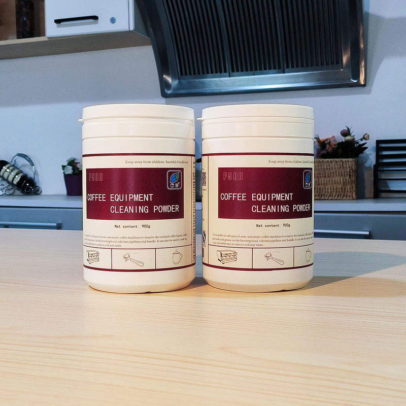 Laver à haute pureté 900g/baril Système de café Poudre de détergent de nettoyage pour toute la saison